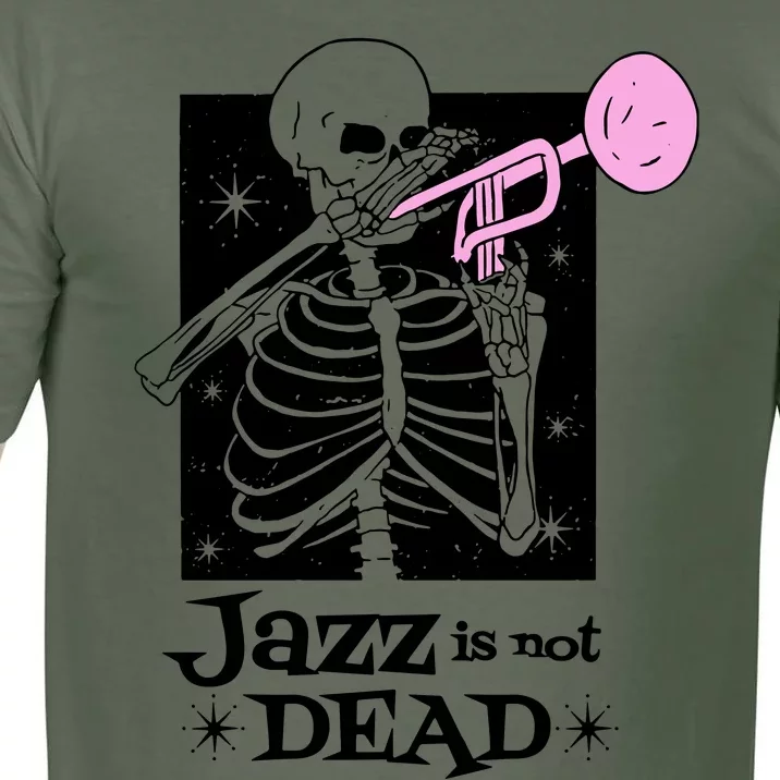 Jazz Is Not Dead Skeleton Comfort Colors T-Shirt