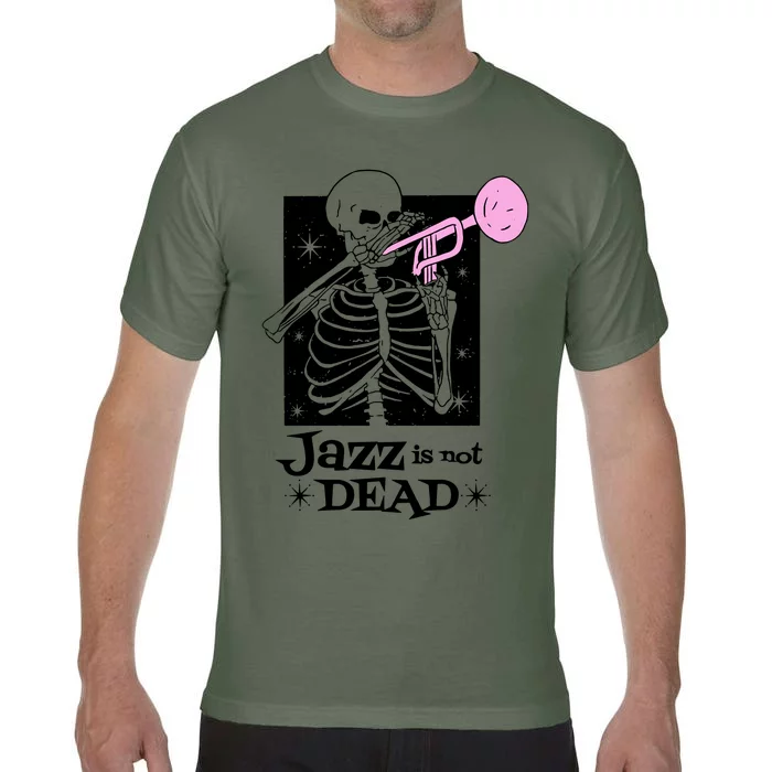 Jazz Is Not Dead Skeleton Comfort Colors T-Shirt