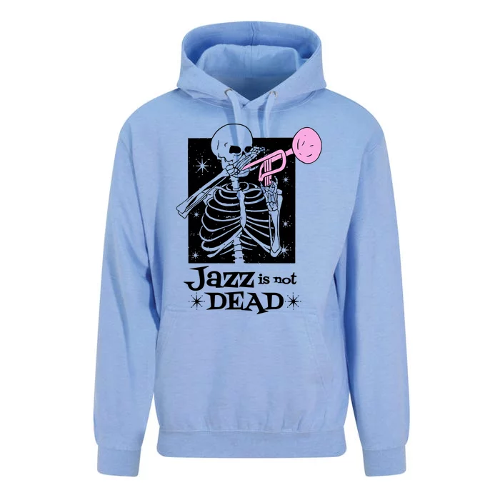 Jazz Is Not Dead Skeleton Unisex Surf Hoodie