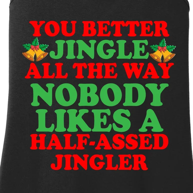 Jingle All the way Ladies Essential Tank