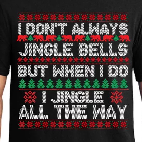 Jingle Bells All The Way Pajama Set