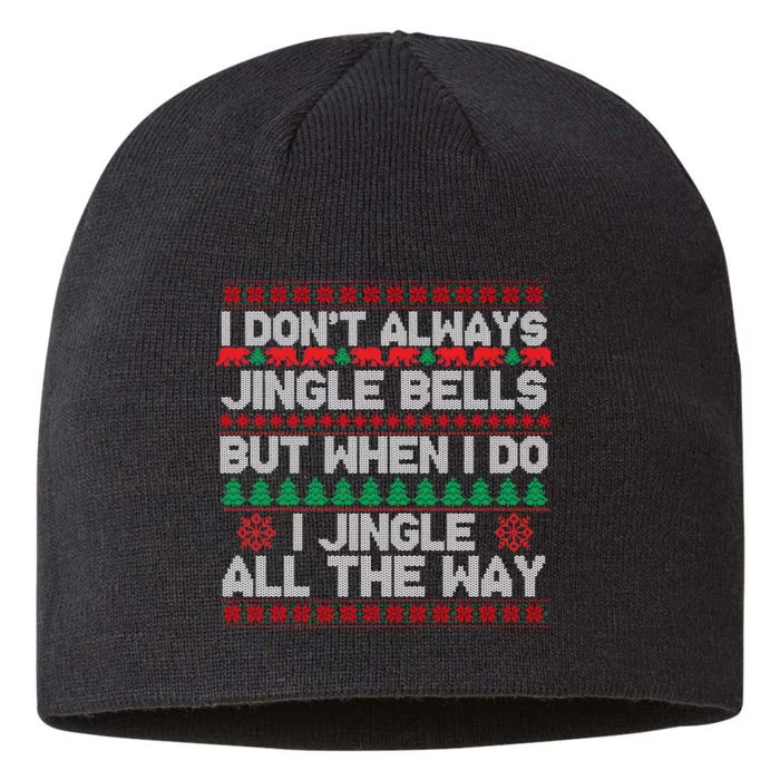 Jingle Bells All The Way 8 1/2in Sustainable Knit Beanie