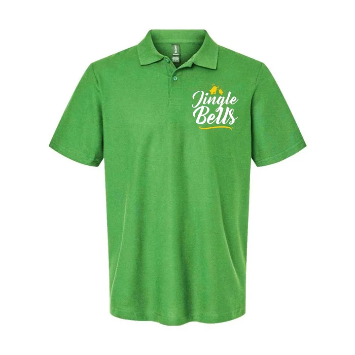 Jingle Bells Classic Christmas Softstyle Adult Sport Polo