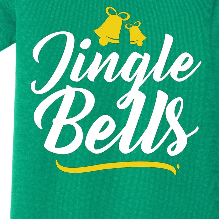 Jingle Bells Classic Christmas Baby Bodysuit