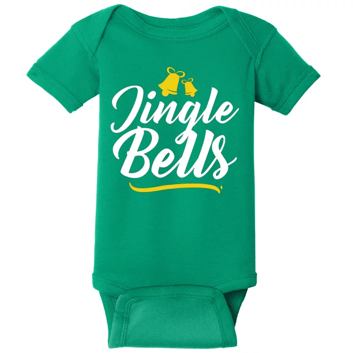 Jingle Bells Classic Christmas Baby Bodysuit