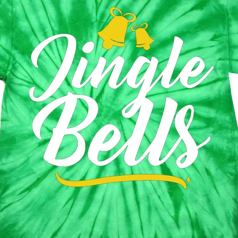 Jingle Bells Classic Christmas Tie-Dye T-Shirt