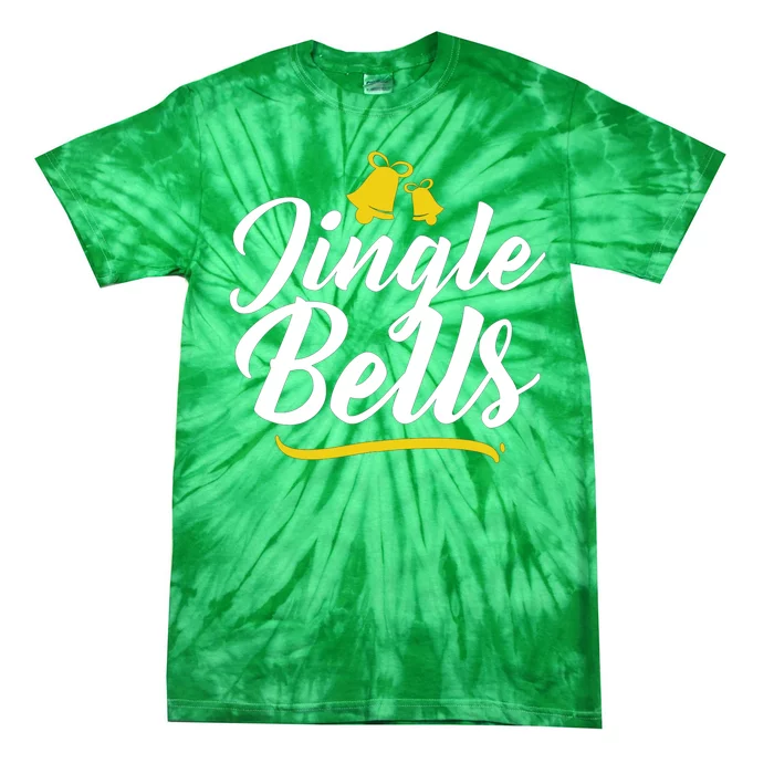 Jingle Bells Classic Christmas Tie-Dye T-Shirt