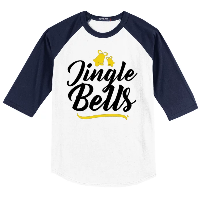 Jingle Bells Classic Christmas Baseball Sleeve Shirt