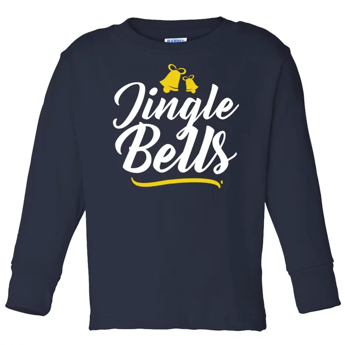 Jingle Bells Classic Christmas Toddler Long Sleeve Shirt