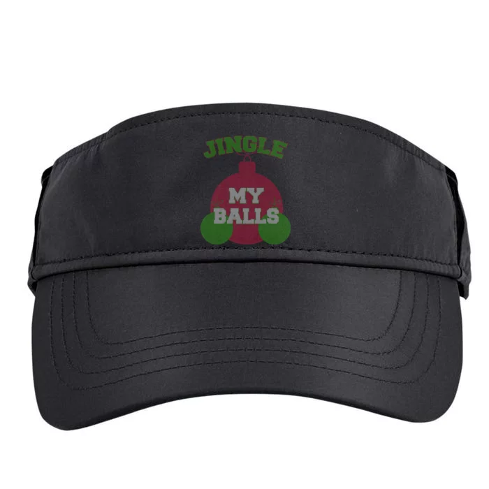 Jingle My Balls Funny X-Mas Adult Drive Performance Visor