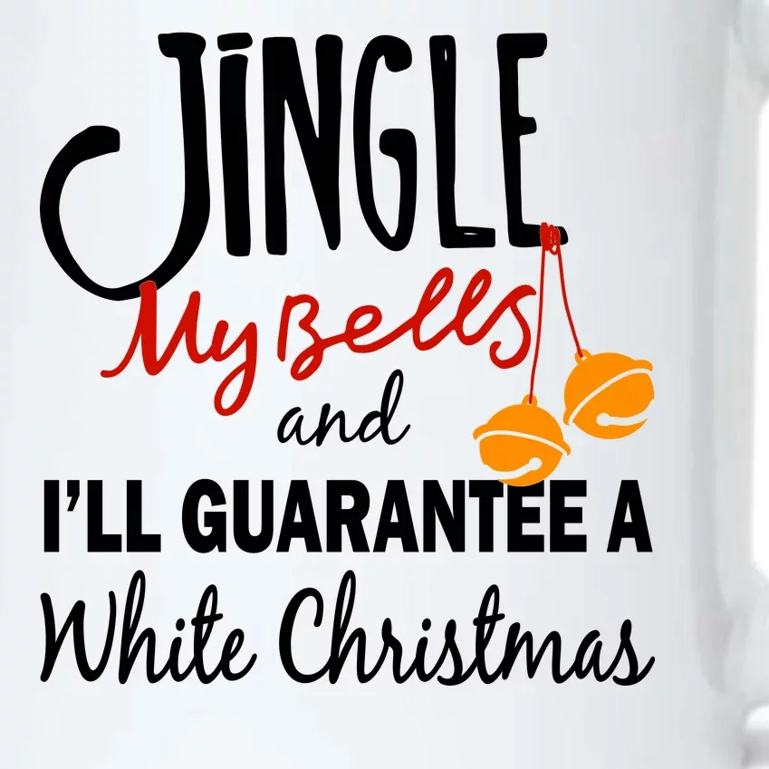 Jingle My Bells For White Christmas Black Color Changing Mug