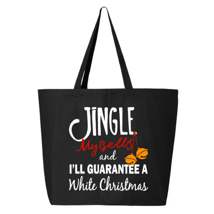 Jingle My Bells For White Christmas 25L Jumbo Tote