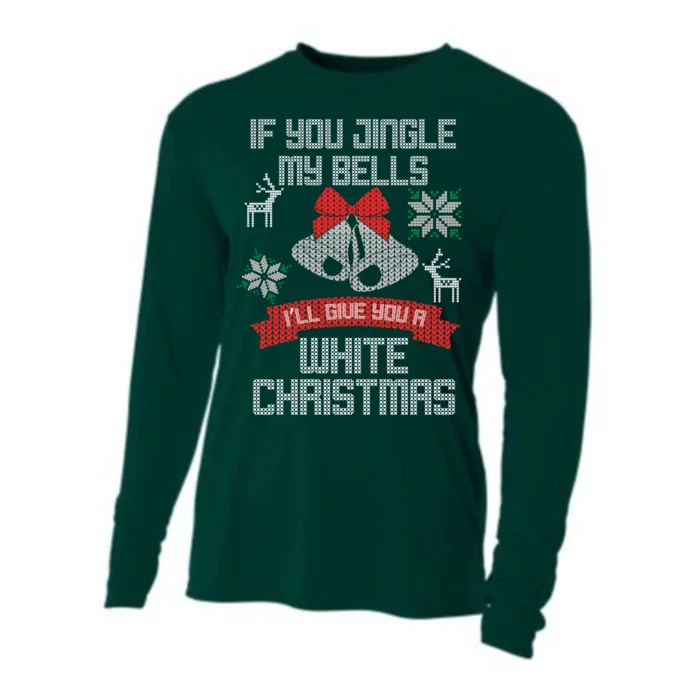 Jingle My Bells X-Mas Ugly Christmas Cooling Performance Long Sleeve Crew