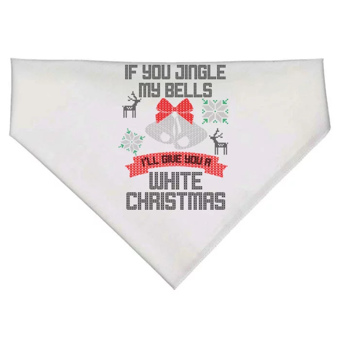 Jingle My Bells X-Mas Ugly Christmas USA-Made Doggie Bandana