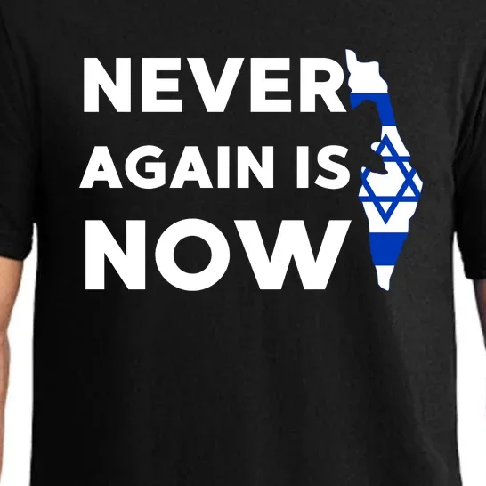 Jewish Israel Pride Am Yisrael Chai Never Again Is Now Pajama Set