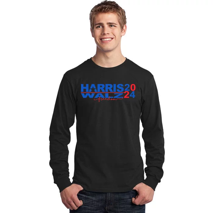 Joshee In Real Life Harris Walz 2024 Tall Long Sleeve T-Shirt