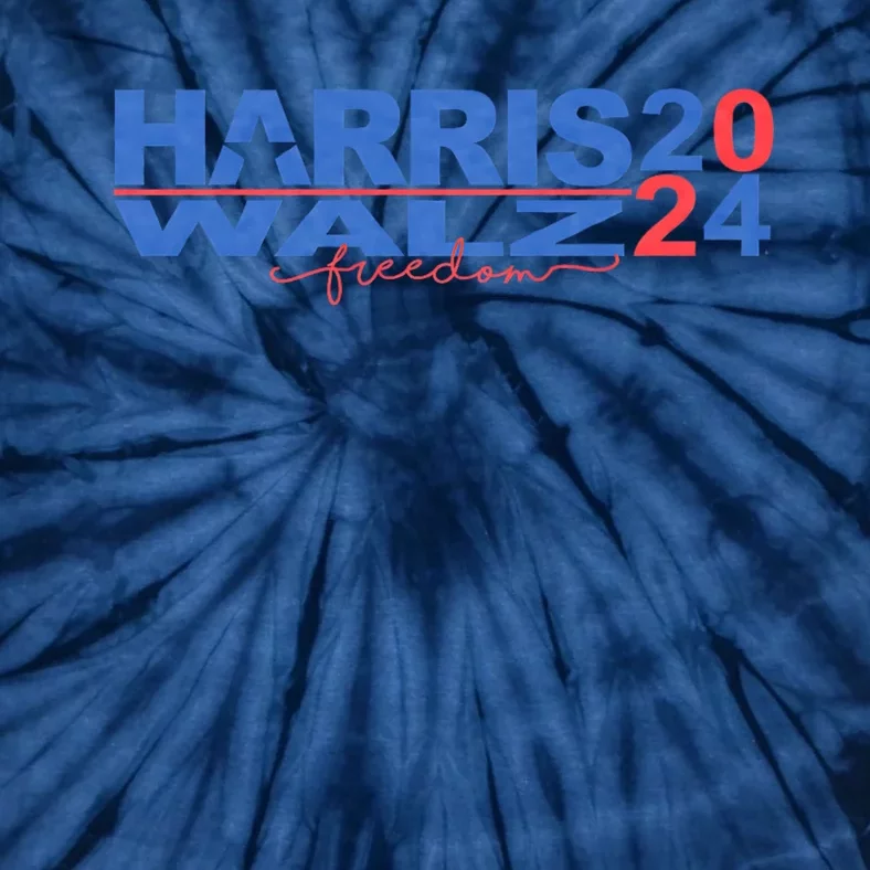 Joshee In Real Life Harris Walz 2024 Tie-Dye T-Shirt