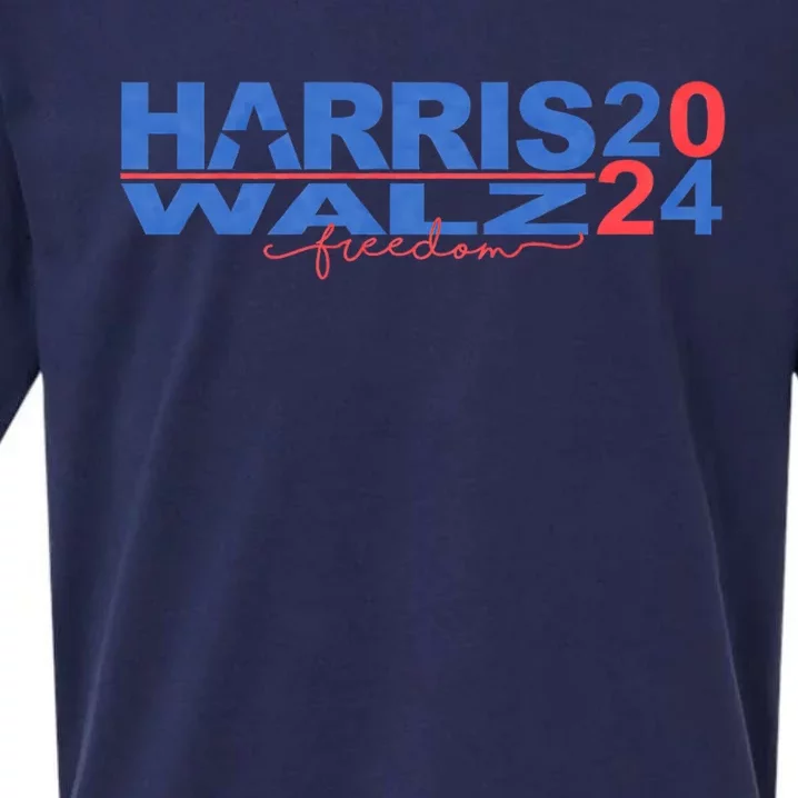 Joshee In Real Life Harris Walz 2024 Sueded Cloud Jersey T-Shirt