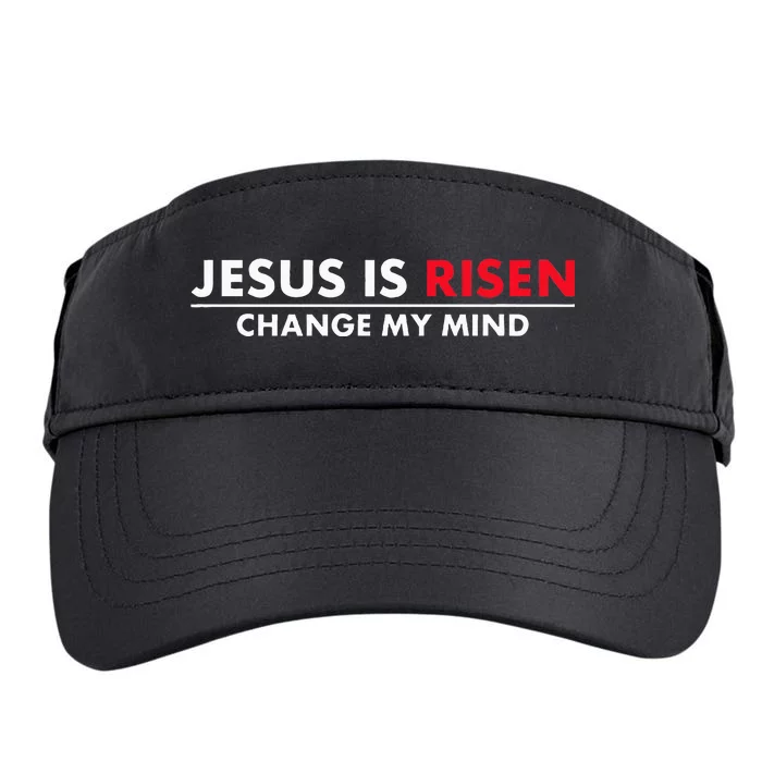 Jesus Is Risen Change My Mind Christian Adult Drive Performance Visor