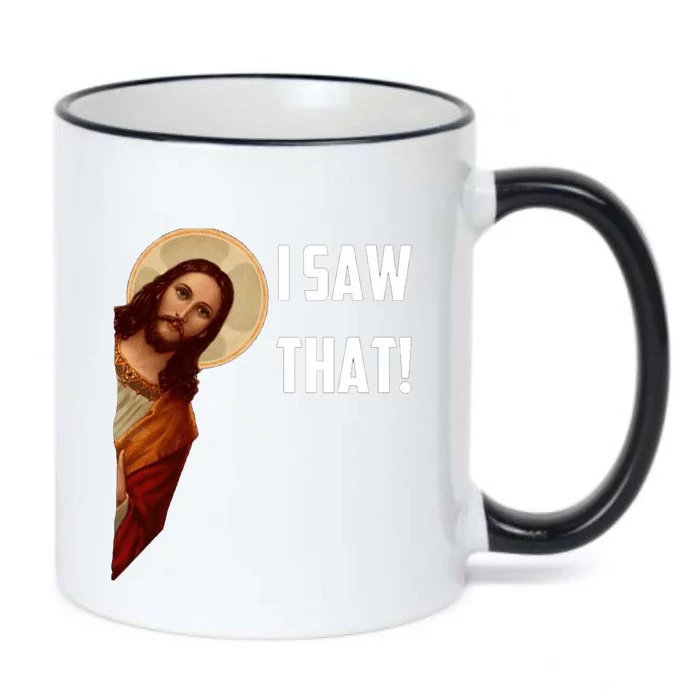 Jesus I Saw That Black Color Changing Mug