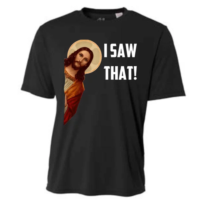 Jesus I Saw That Cooling Performance Crew T-Shirt