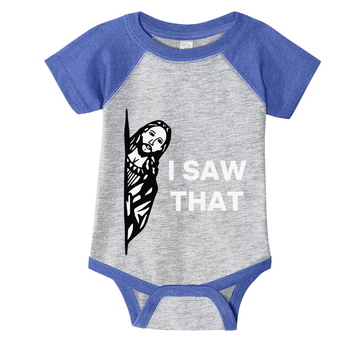 Jesus I Saw That Funny Jesus I Saw That Infant Baby Jersey Bodysuit