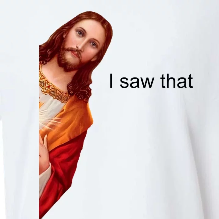 Jesus I Saw That Meme Sueded Cloud Jersey T-Shirt