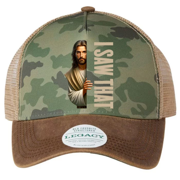 Jesus I Saw That Funny Legacy Tie Dye Trucker Hat