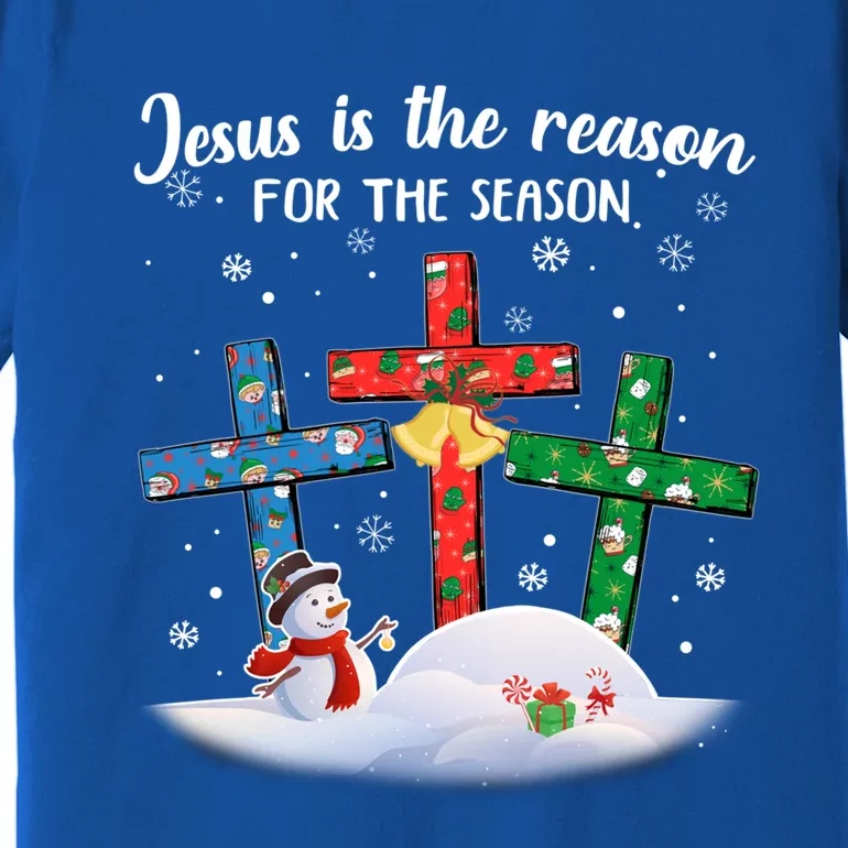 Jesus Is The Reason For The Season Christian Christmas Xmas Great Gift Premium T-Shirt