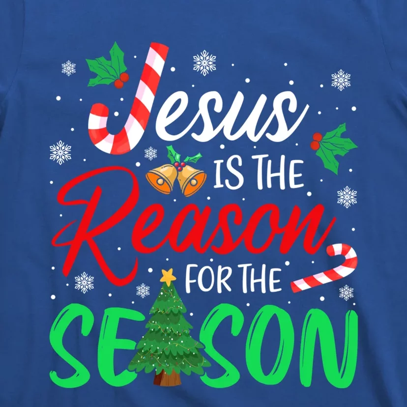 Jesus Is The Reason For The Season Christian Christmas Xmas Cute Gift T-Shirt