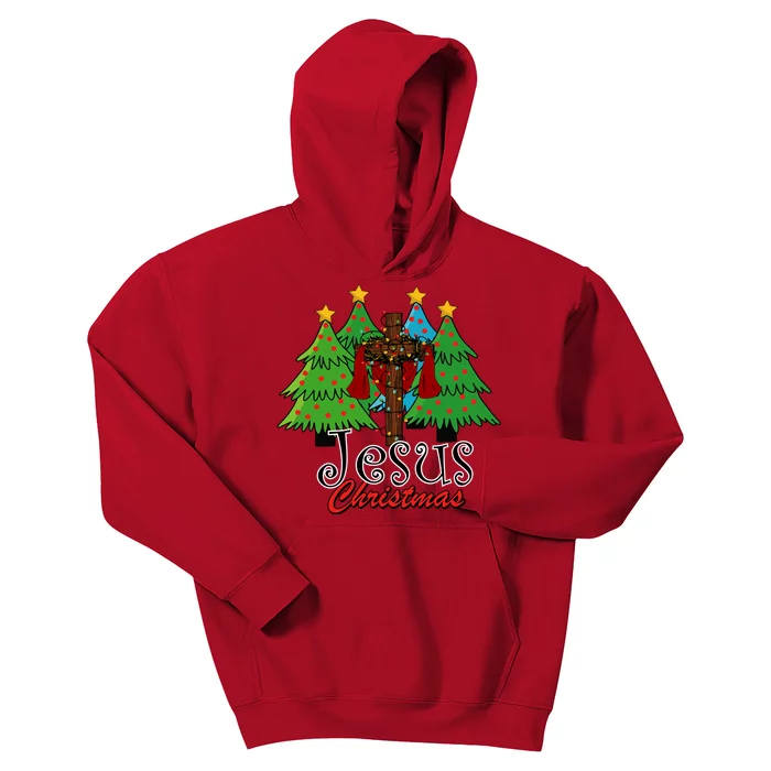 Jesus Is The Reason For The Season Christian Christmas Xmas Kids Hoodie