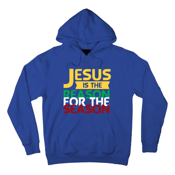 Jesus Is The Reason For The Season Christian Christmas Xmas Gift Tall Hoodie