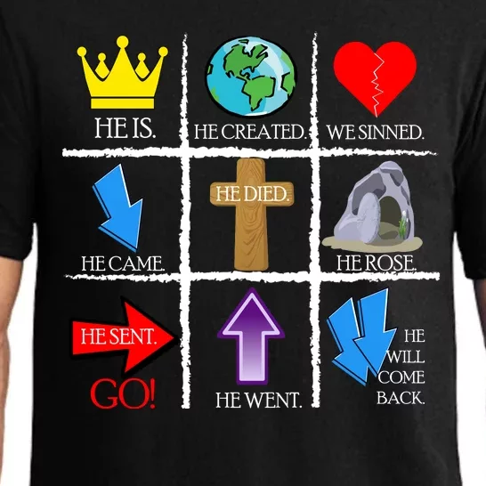 Jesus Is The Way Christian Signs Pajama Set