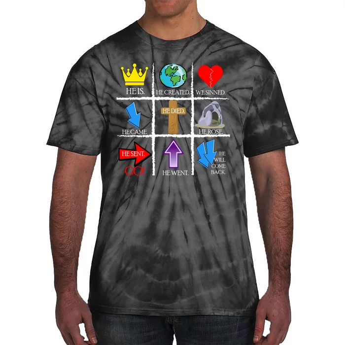 Jesus Is The Way Christian Signs Tie-Dye T-Shirt