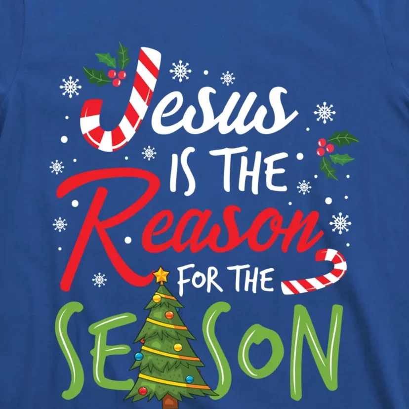 Jesus Is The Reason For The Season Christmas Christian Gift T-Shirt