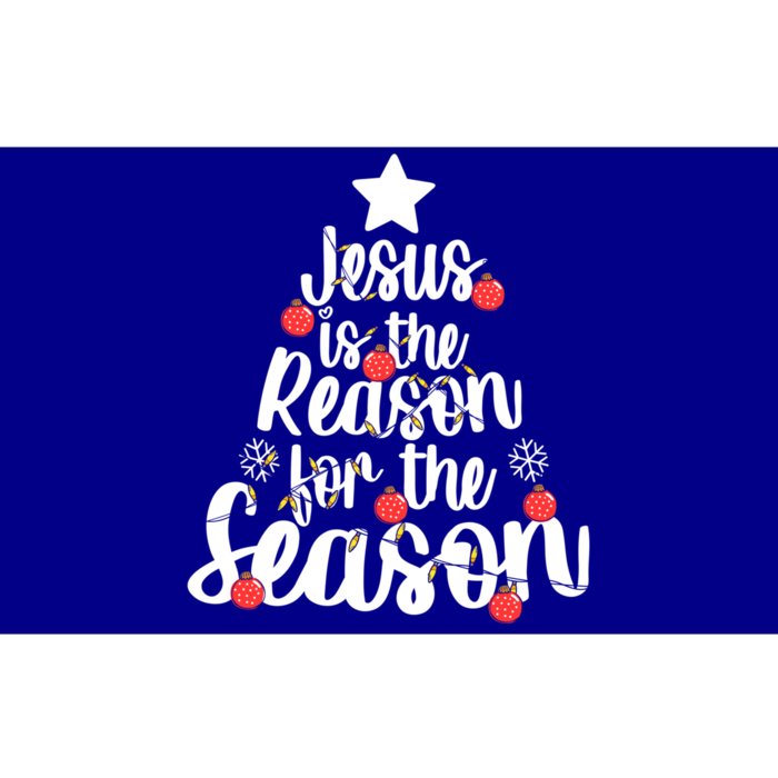 Jesus Is The Reason For The Season Christmas Day Xmas Gift Bumper Sticker