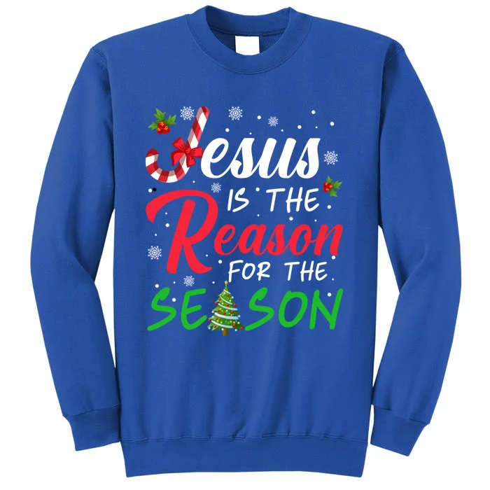 Jesus Is The Reason For The Season Christmas Funny Christian Gift Sweatshirt