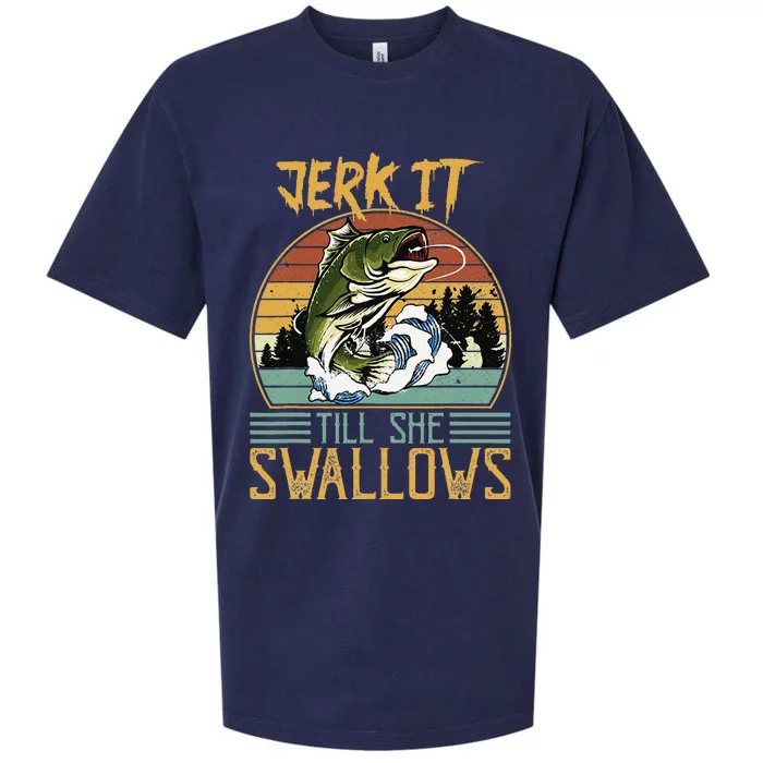 Jerk It Till She Swallows Sueded Cloud Jersey T-Shirt