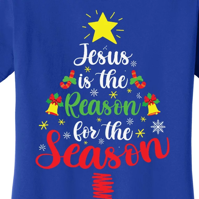 Jesus Is The Reason For The Season Christmas Family Matching Women's T-Shirt