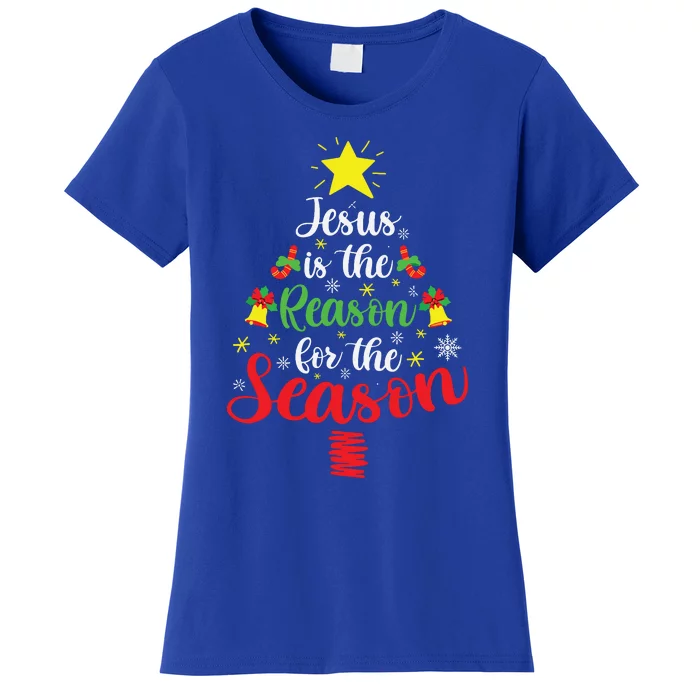 Jesus Is The Reason For The Season Christmas Family Matching Women's T-Shirt