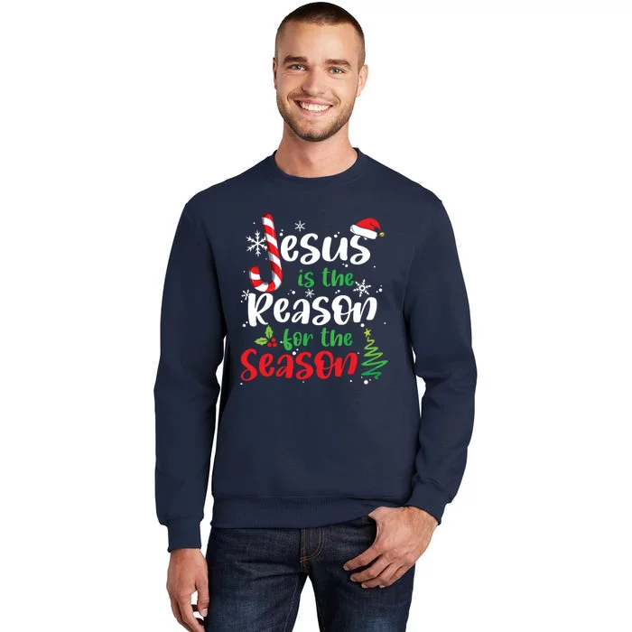 Jesus Is The Reason For The Season Christian Faith Christmas Sweatshirt