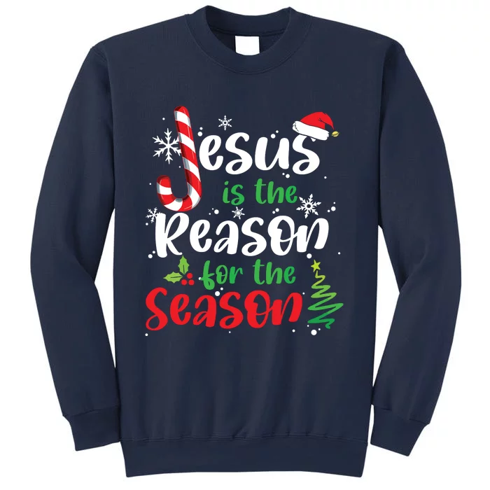 Jesus Is The Reason For The Season Christian Faith Christmas Sweatshirt