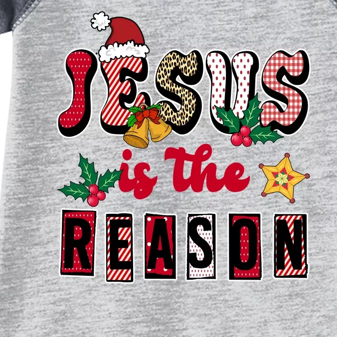 Jesus Is The Reason Christmas Holiday Infant Baby Jersey Bodysuit