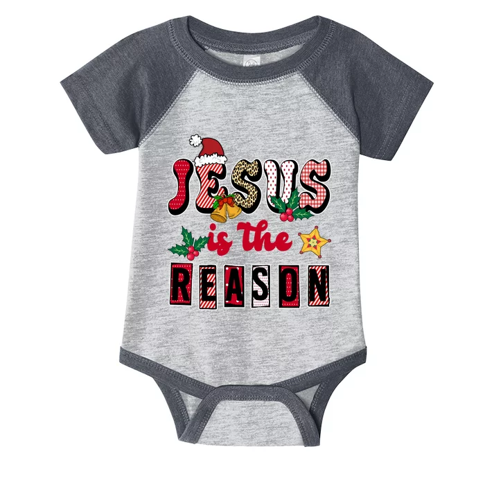 Jesus Is The Reason Christmas Holiday Infant Baby Jersey Bodysuit