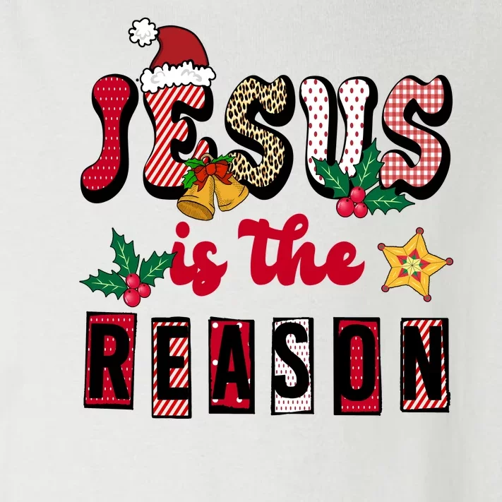 Jesus Is The Reason Christmas Holiday Toddler Long Sleeve Shirt