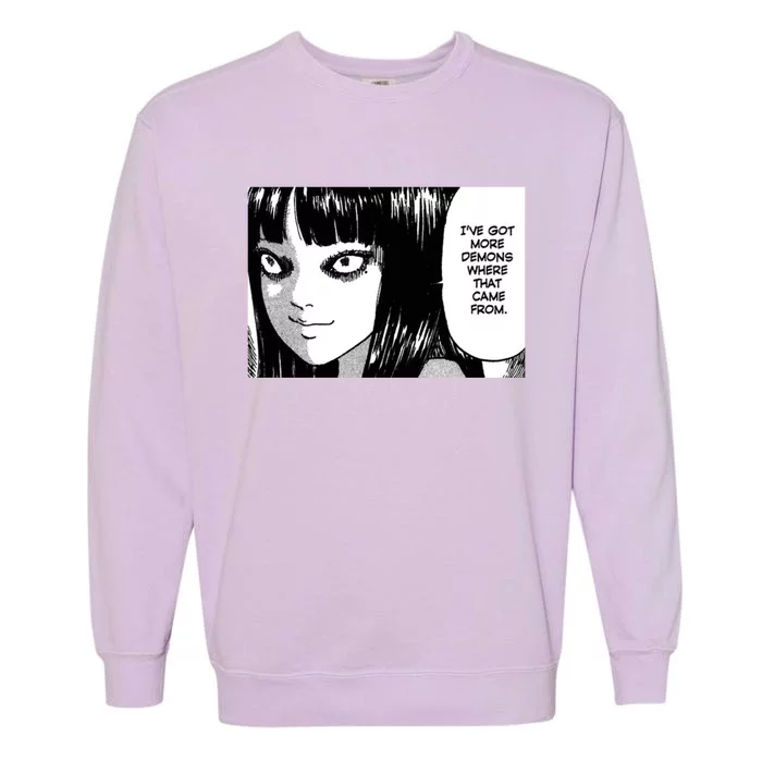 Junji Ito; Tomie Garment-Dyed Sweatshirt