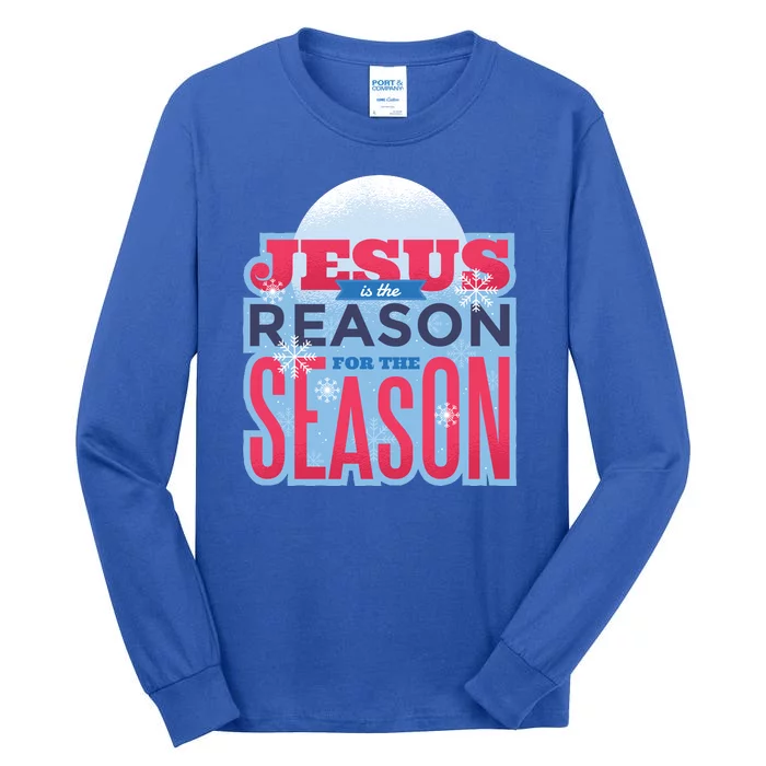 Jesus Is The Reason For The Season Christmas Tall Long Sleeve T-Shirt