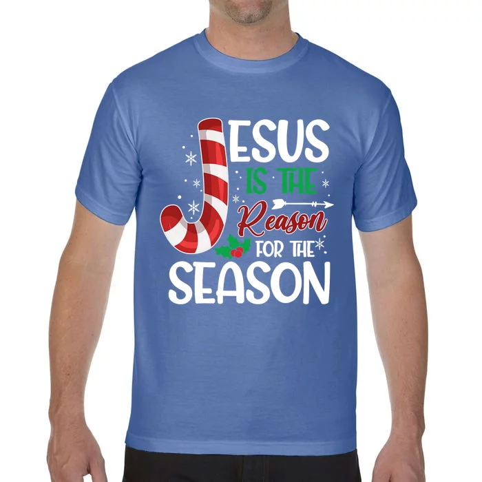 Jesus Is The Reason For The Season Xmas Christian Christmas Gift Comfort Colors T-Shirt