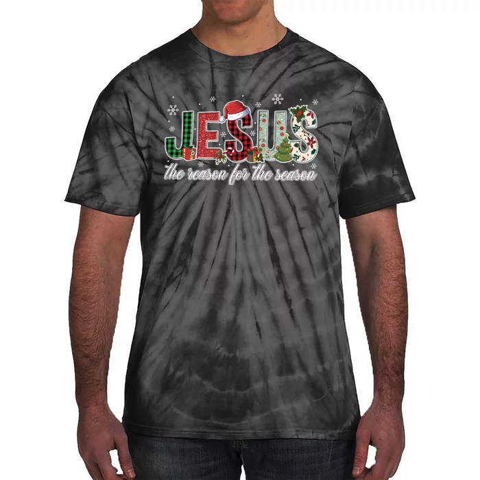 Jesus Is The Reason Jesus Christmas Tie-Dye T-Shirt