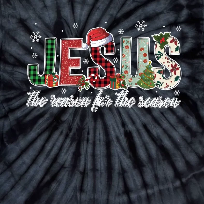 Jesus Is The Reason Jesus Christmas Tie-Dye T-Shirt